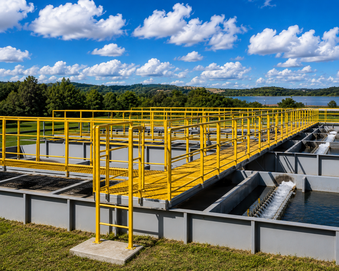 PRFV no saneamento: Estações de tratamento exigem materiais preparados para umidade e corrosão, e disso nós entendemos.